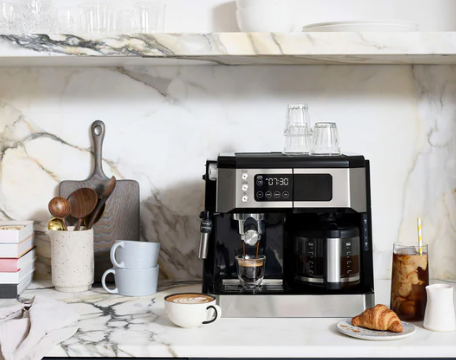 All-in-one combo coffee and espresso machine