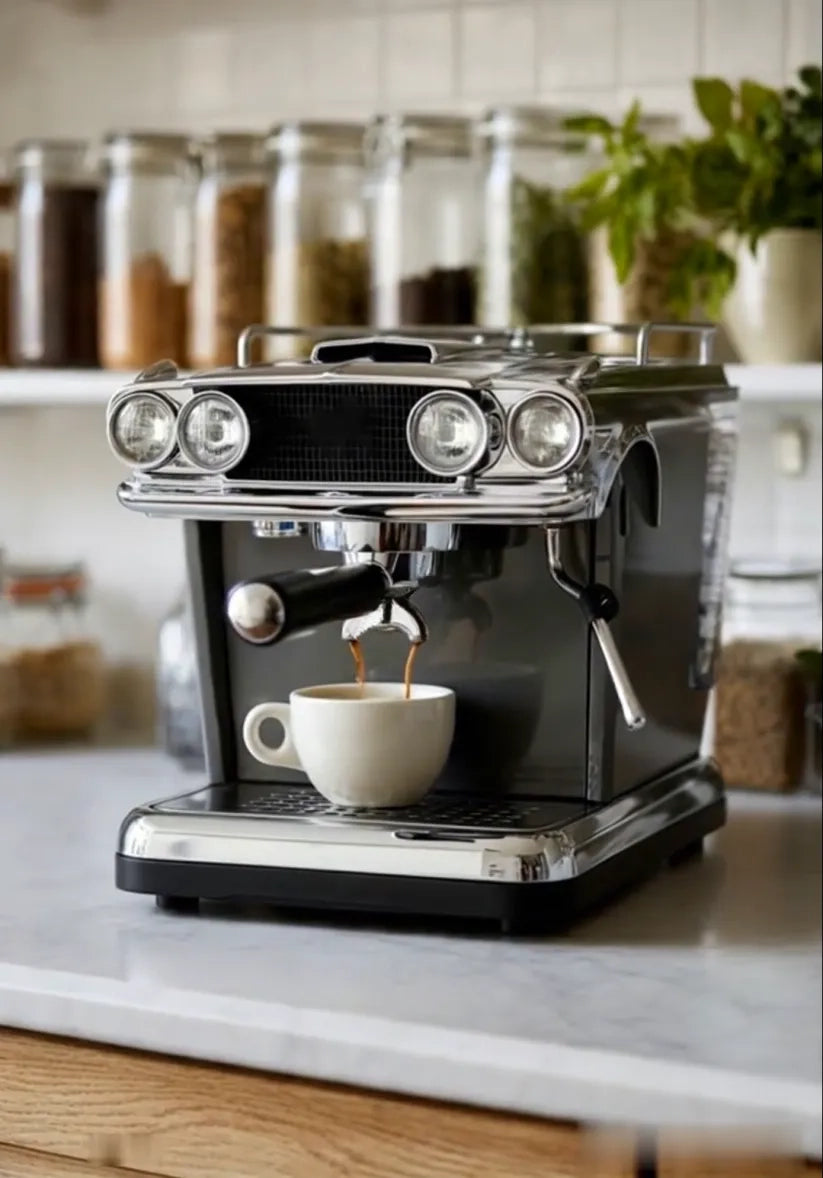 🔥Limited Time Offer💖High-performance Car Coffee Maker | Bold Design for Car Lovers’ Mornings