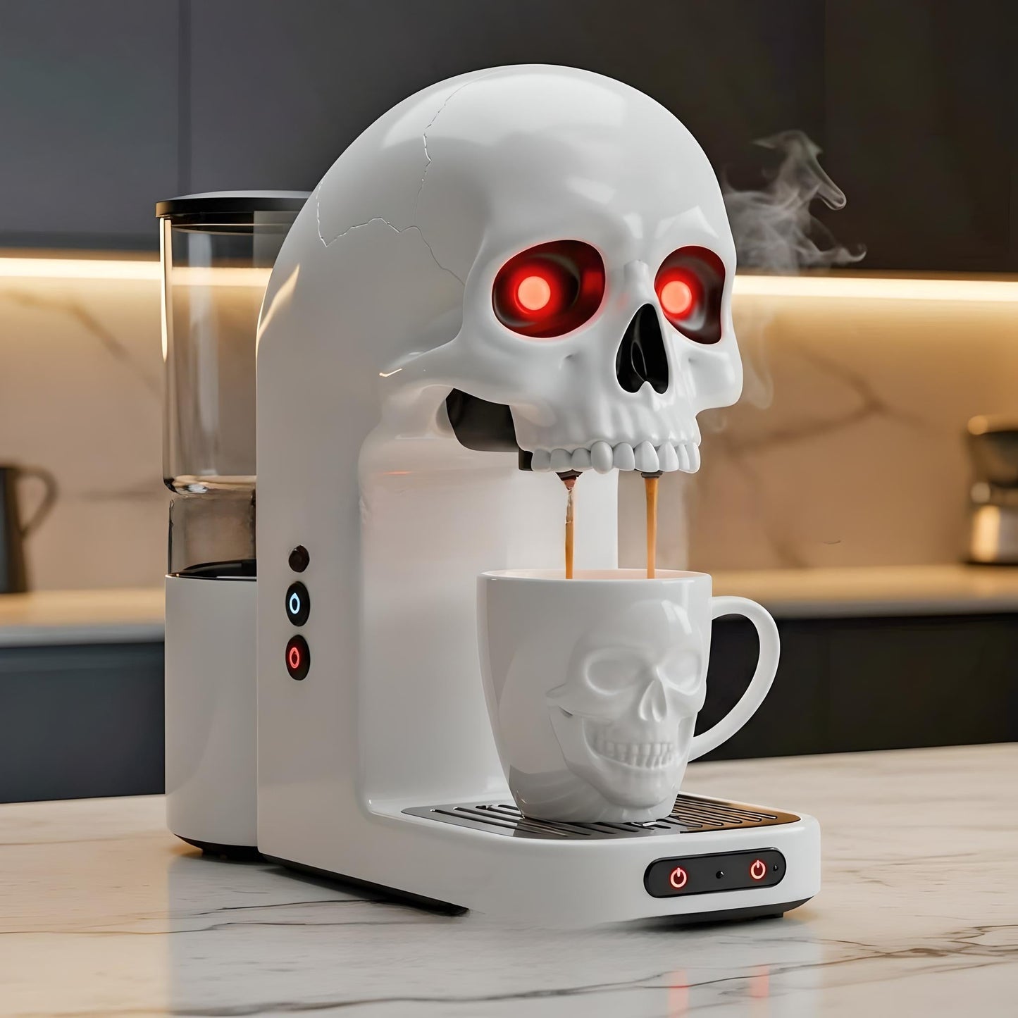 🔥Limited Time Offer💖Skull Coffee Makers(Includes skeleton coffee cup)