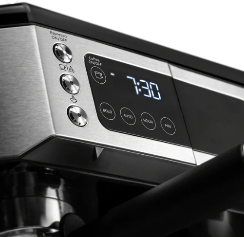 All-in-one combo coffee and espresso machine
