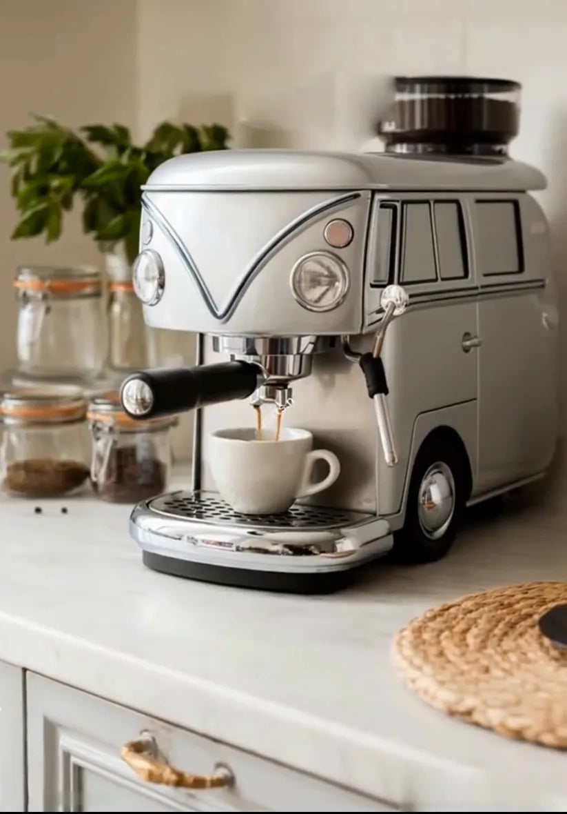 🔥Limited Time Offer💖Bus Car Coffee Maker | Bold Design for Car Lovers’ Mornings