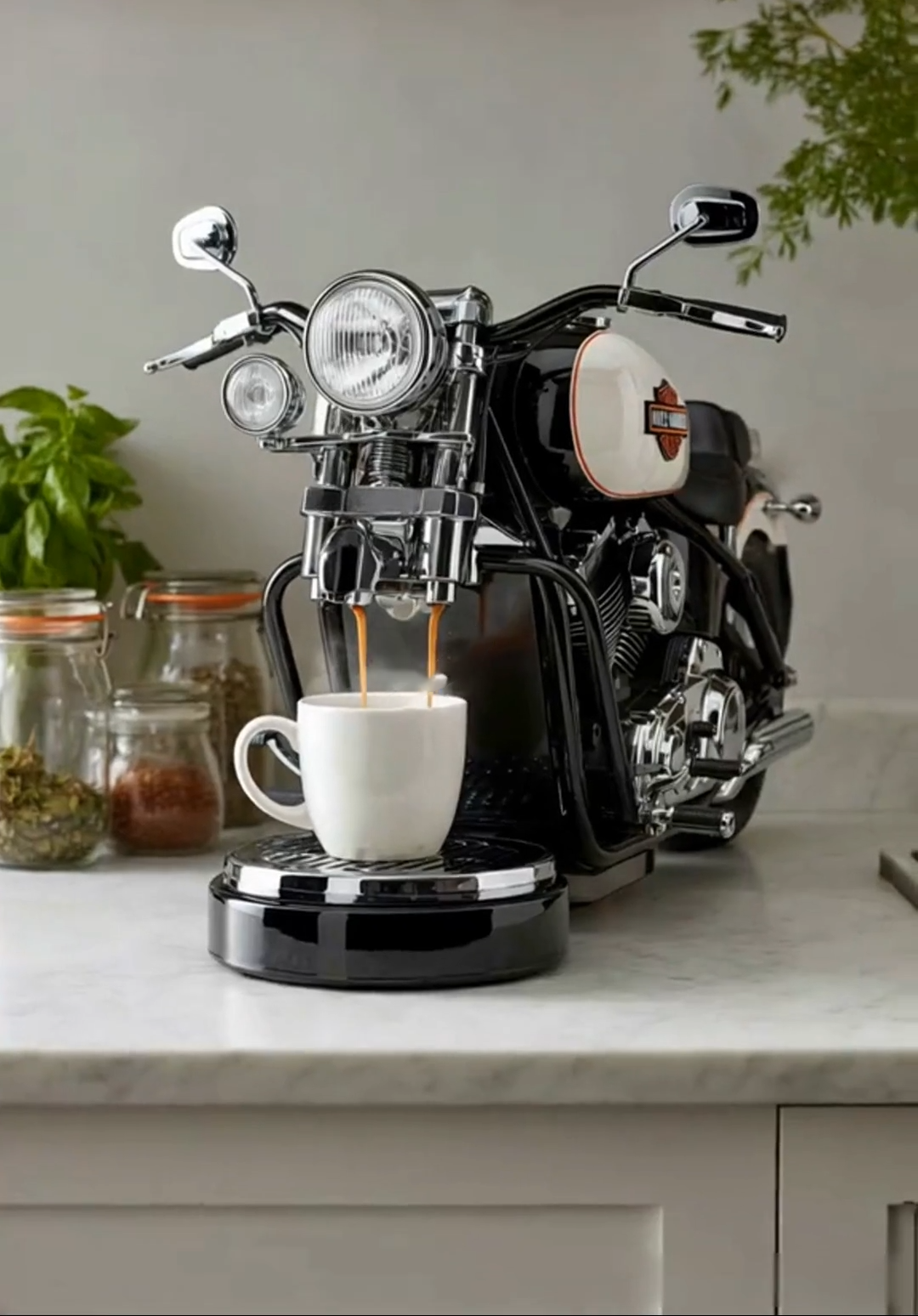 High-performance Motorcycle Coffee Maker