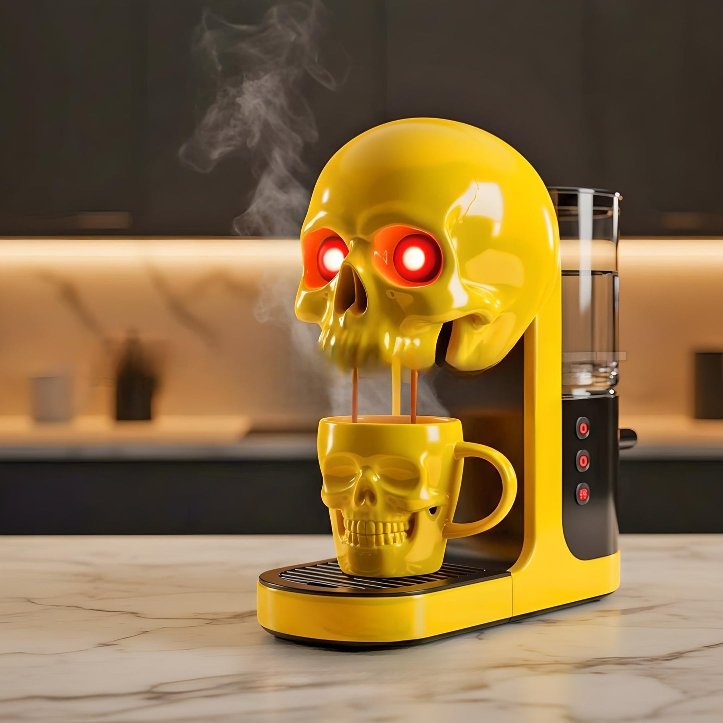 🔥Limited Time Offer💖Skull Coffee Makers(Includes skeleton coffee cup)