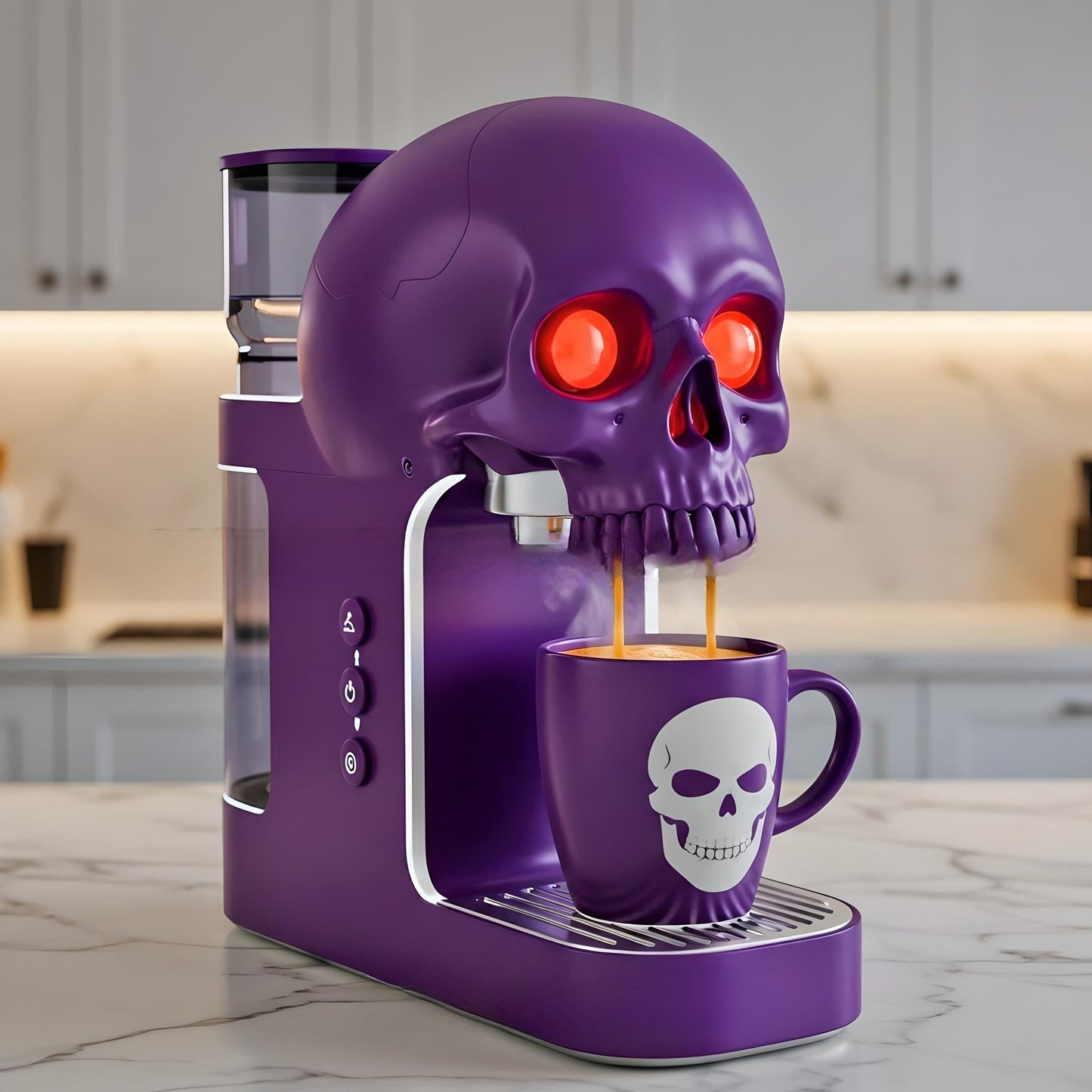 🔥Limited Time Offer💖Skull Coffee Makers(Includes skeleton coffee cup)