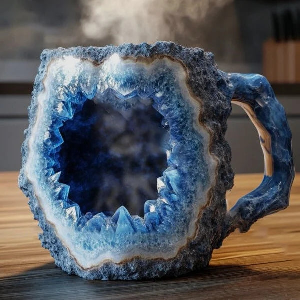 (🌲Early Christmas Sale ) ✨️2024 New Mineral Crystal Coffee Mugs