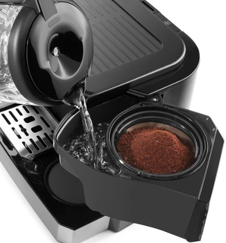 All-in-one combo coffee and espresso machine