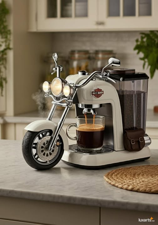 Iconic Harley Coffee Maker