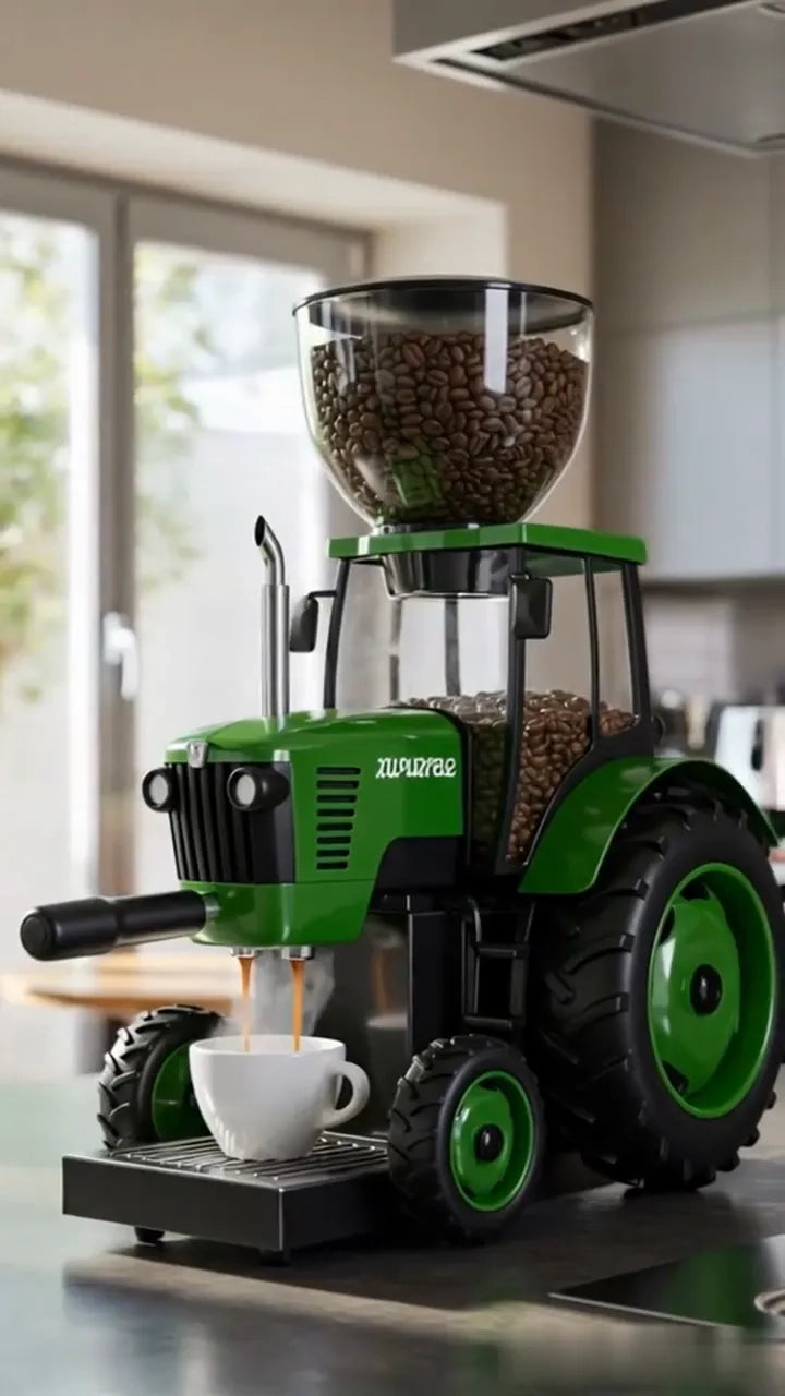 🔥Limited Time Offer💖Bold Design tractor Coffee Maker