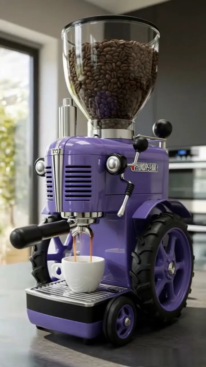 🔥Limited Time Offer💖Bold Design tractor Coffee Maker