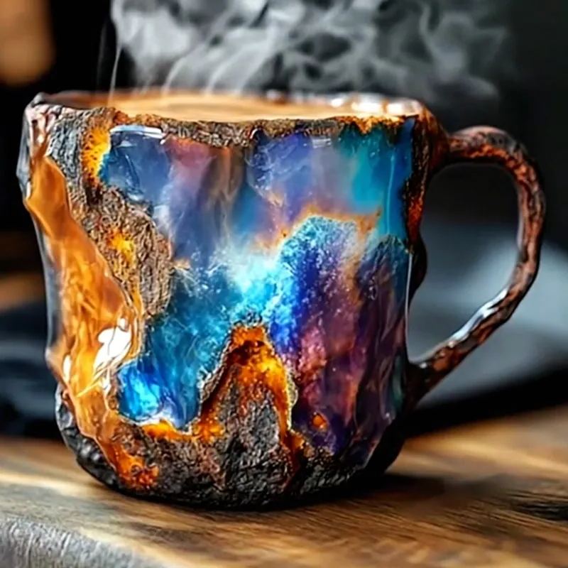 (🌲Early Christmas Sale ) ✨️2024 New Mineral Crystal Coffee Mugs
