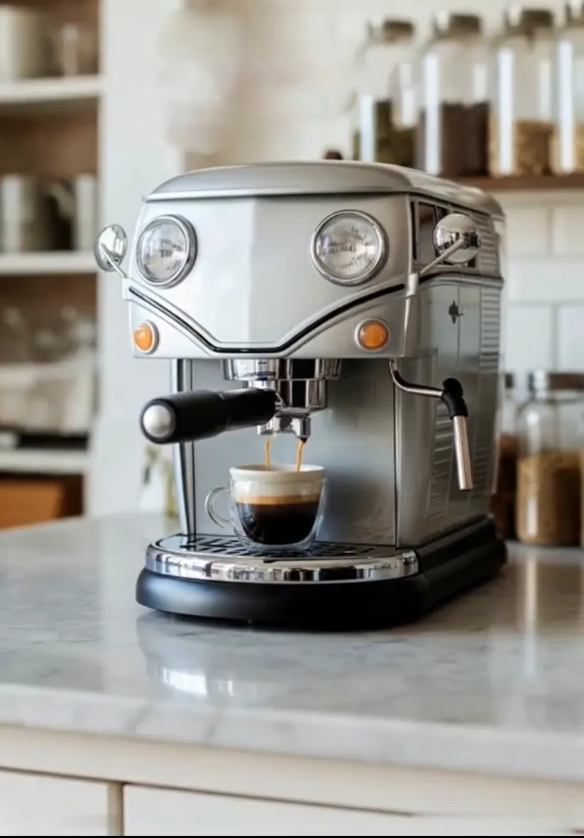 🔥Limited Time Offer💖Bus Car Coffee Maker | Bold Design for Car Lovers’ Mornings