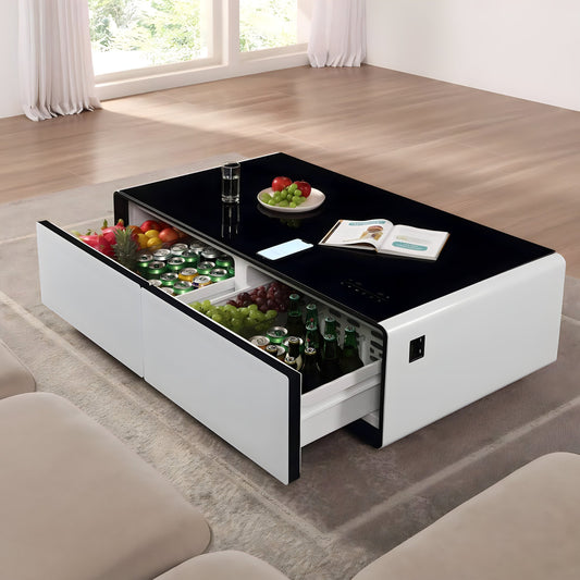Modern Smart Coffee Table With Built-in Fridge